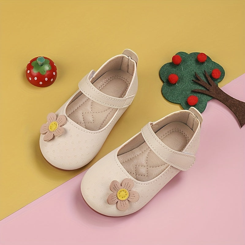 Baby Girls Mary Jane Shoes, Soft Sole Non Slip Baby Shoes For Toddlers, Spring And Summer