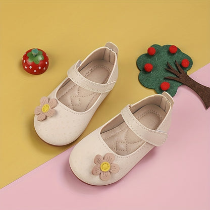 Baby Girls Mary Jane Shoes, Soft Sole Non Slip Baby Shoes For Toddlers, Spring And Summer