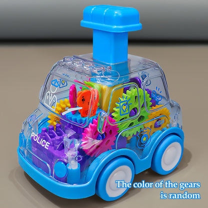 Children Press Car Boy 3 Inertia Pull Back Car 1-2 Years Old Baby 6 Months Baby Educational Toy Resistant To Falling