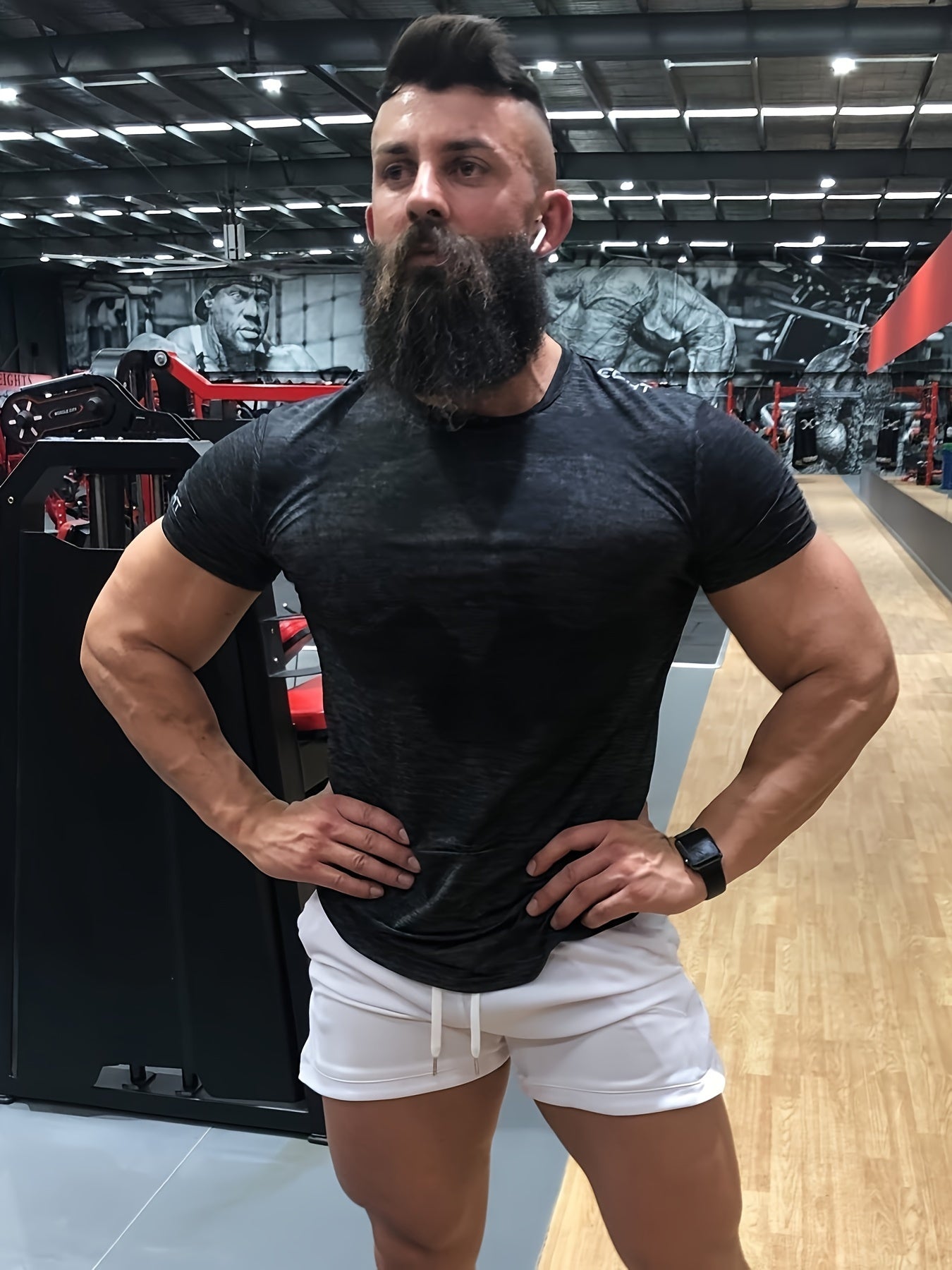 Men Sport Shorts Summer Sportswear Beach Jogging Short Pants Training Shorts Men Basketball Clothing Gym Fitness Running Bottoms