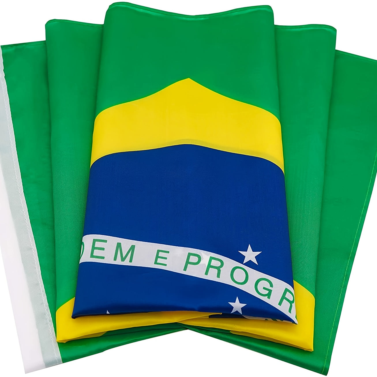 [Brazilian Flag] Beautiful Brazilian Flag Banner | Free Shipping, Show Your Pride