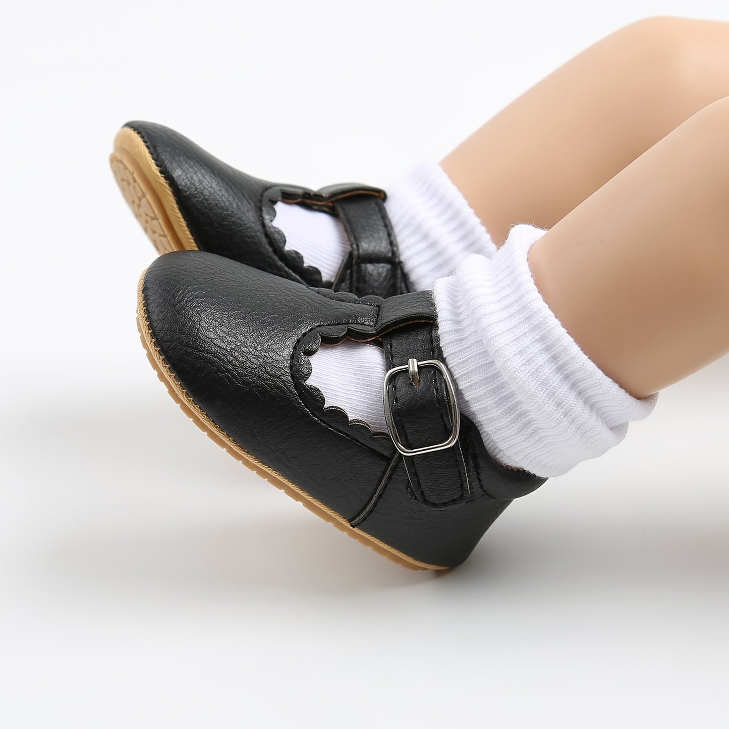 Baby Girls Mary Jane Flats Shoes Lightweight Non-Slip Sneakers Crib Shoes First Walkers Prewalkers For Newborn Infant, Halloween Gifts
