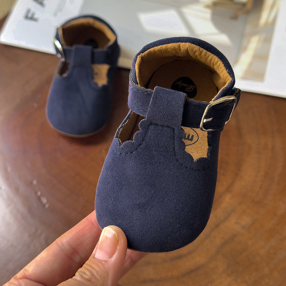 Baby Girls Mary Jane Flats Shoes Lightweight Non-Slip Sneakers Crib Shoes First Walkers Prewalkers For Newborn Infant, Halloween Gifts