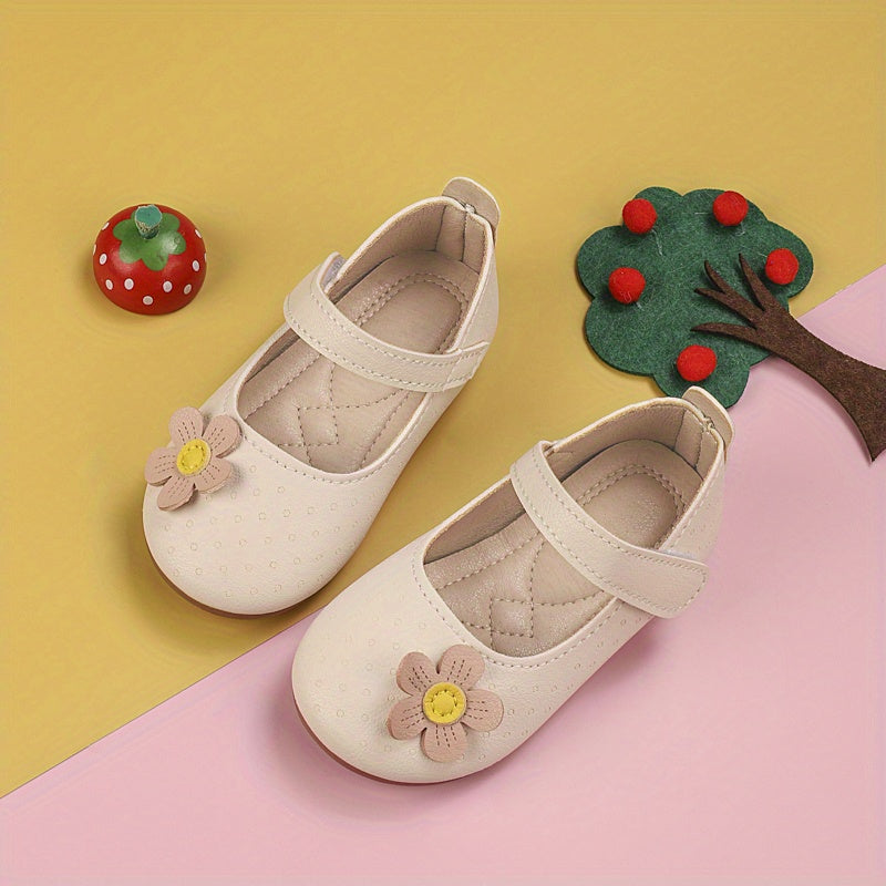 Baby Girls Mary Jane Shoes, Soft Sole Non Slip Baby Shoes For Toddlers, Spring And Summer