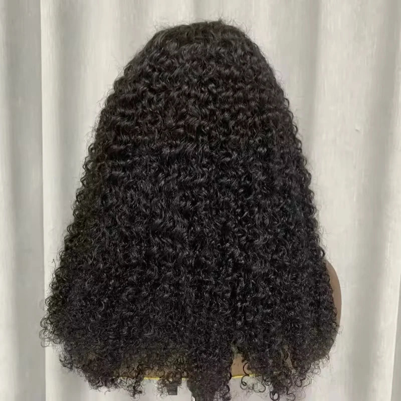 Wholesale Blonde Pixie Curly Virgin Hair Wigs Human Hair Lace Front Glueless Wigs Human Hair Cuticle Aligned Raw Indian Wigs
