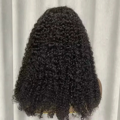 Wholesale Blonde Pixie Curly Virgin Hair Wigs Human Hair Lace Front Glueless Wigs Human Hair Cuticle Aligned Raw Indian Wigs