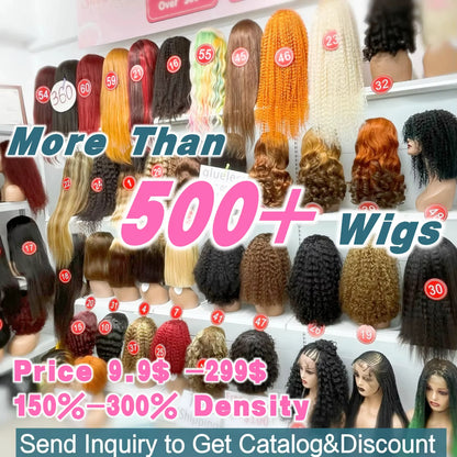Wholesale Blonde Pixie Curly Virgin Hair Wigs Human Hair Lace Front Glueless Wigs Human Hair Cuticle Aligned Raw Indian Wigs