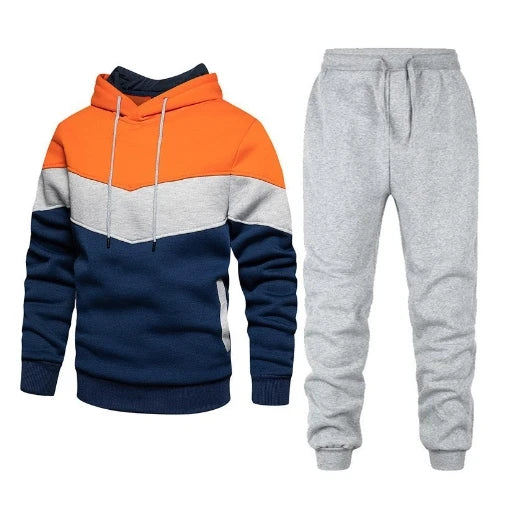 Liu Ming 2025 Custom Logo Autumn Winter Men Sportswear Hoodie Pants Tracksuit Brand Clothing Sweat Suit