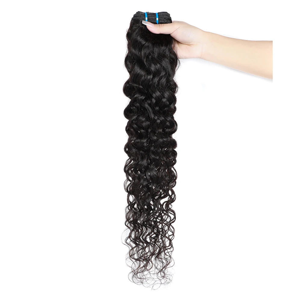Brazilian Remy Water Wave Human Hair Bundle for Women Curly Human Hair Weave Bundle Extension Human Hair