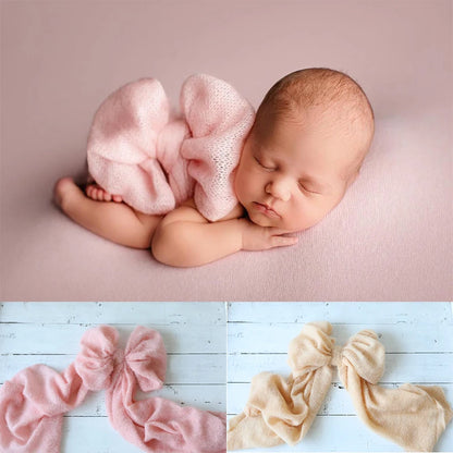 Newborn Photography Props Accessories for Baby Boy Girl Pose Butterfly Belt Photo Birthday Gift First Picture Shoot Decoration