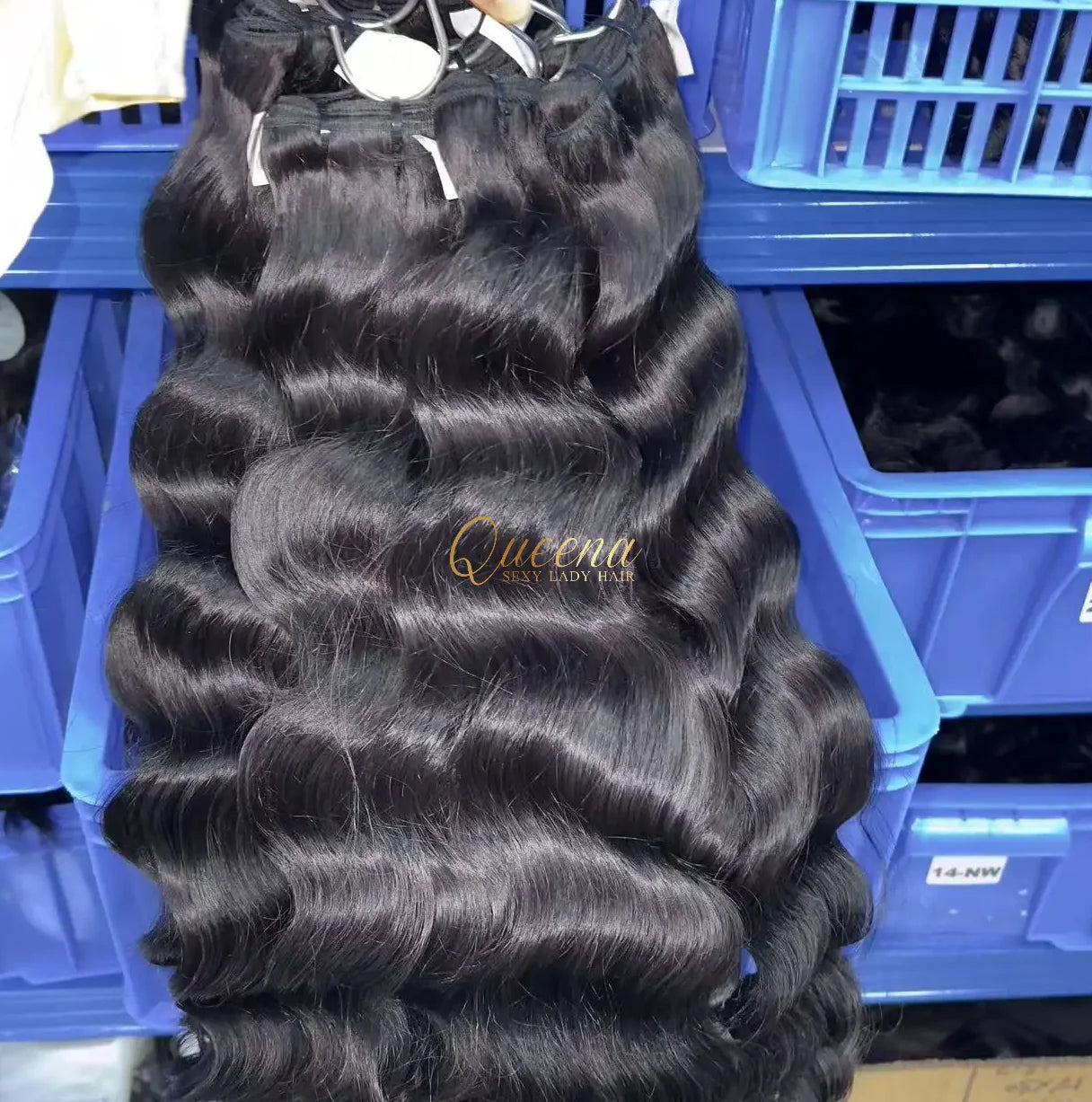 Wholesale Raw Vietnamese Human Hair Extension Raw Virgin Hair Burmese Curl