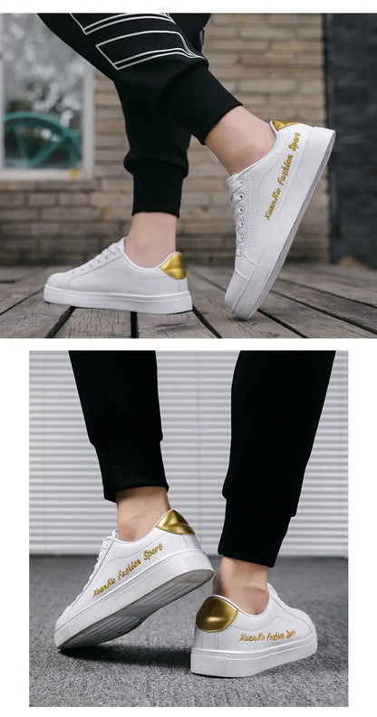 2025 Autumn Men Casual Shoes Winter Men's Board Shoes Light Sports Shoes Men Tennis Sneaker Soft White Shoes Male Flat Shoes