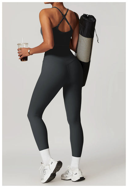 2 Piece Women's Co Ord Set 2024 Summer Designer Fitness Woman Top Sportswear Manufacturer for the Gym