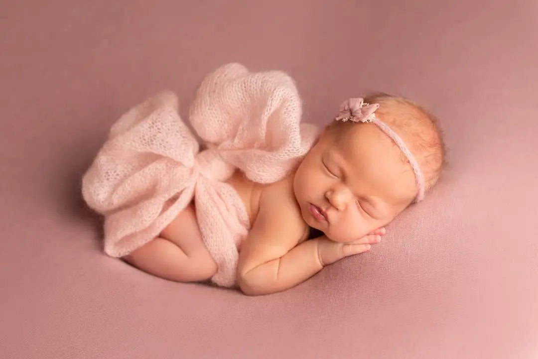 Newborn Photography Props Accessories for Baby Boy Girl Pose Butterfly Belt Photo Birthday Gift First Picture Shoot Decoration