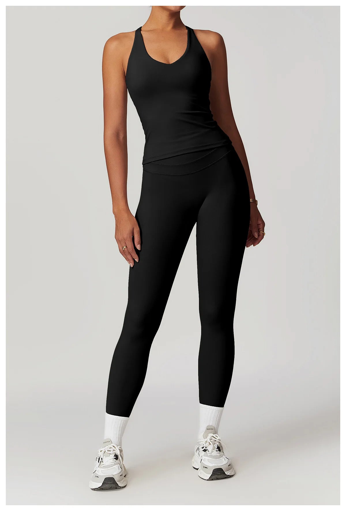 2 Piece Women's Co Ord Set 2024 Summer Designer Fitness Woman Top Sportswear Manufacturer for the Gym
