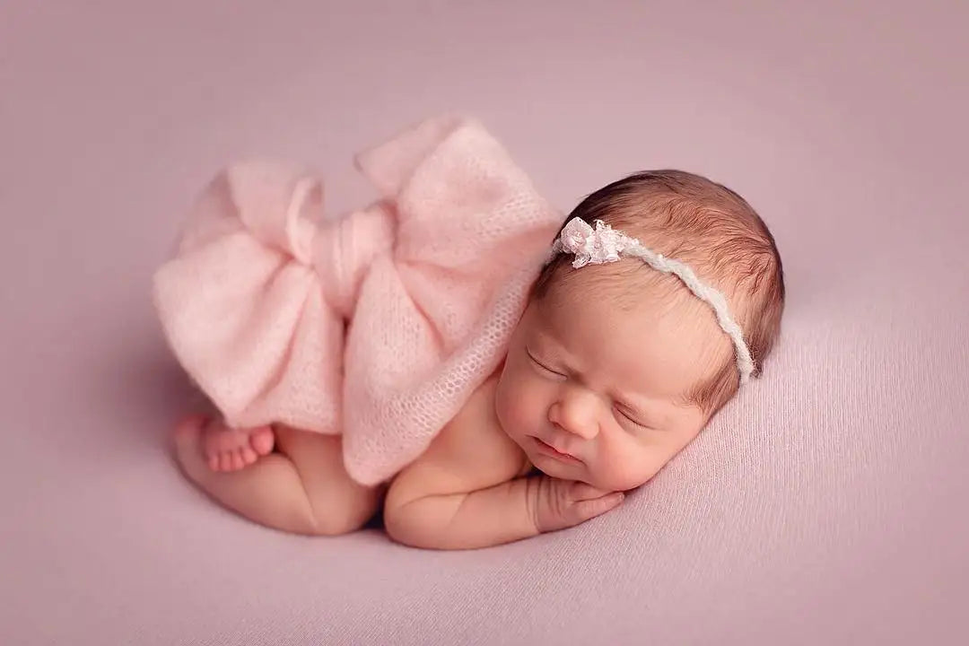 Newborn Photography Props Accessories for Baby Boy Girl Pose Butterfly Belt Photo Birthday Gift First Picture Shoot Decoration