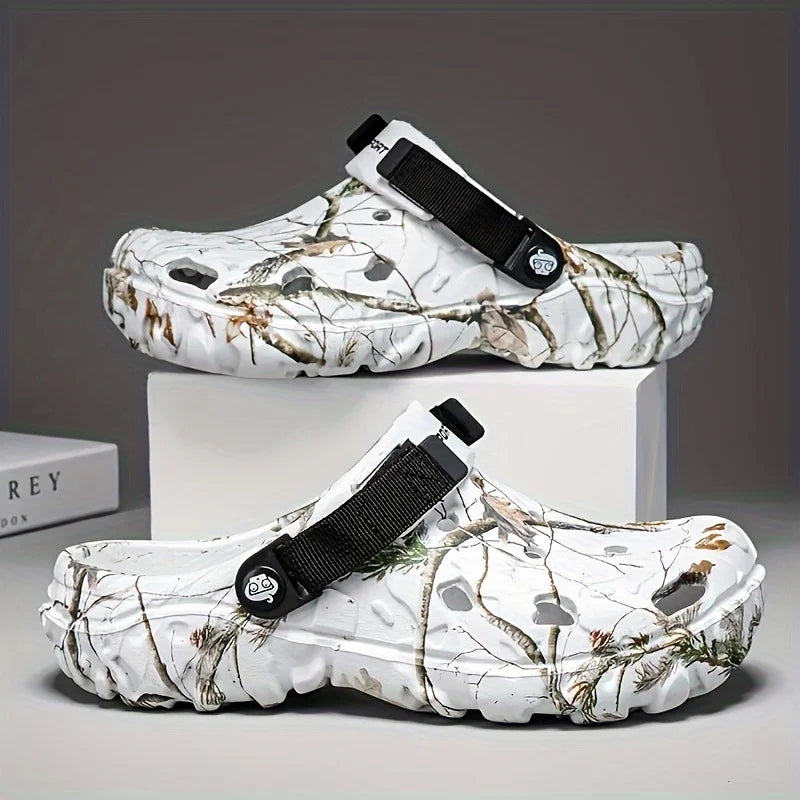 Men's Breathable EVA Clogs Non-slip Wear-resistant for Indoor Outdoor Garden Beach Shoes Unisex Slip-on Sandals