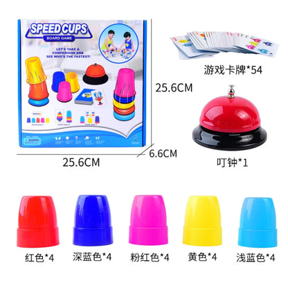 Improve Concentration Toys Interaction Table Games Logic Educational Training Stacking High Set Of Cup Children Puzzle Toys