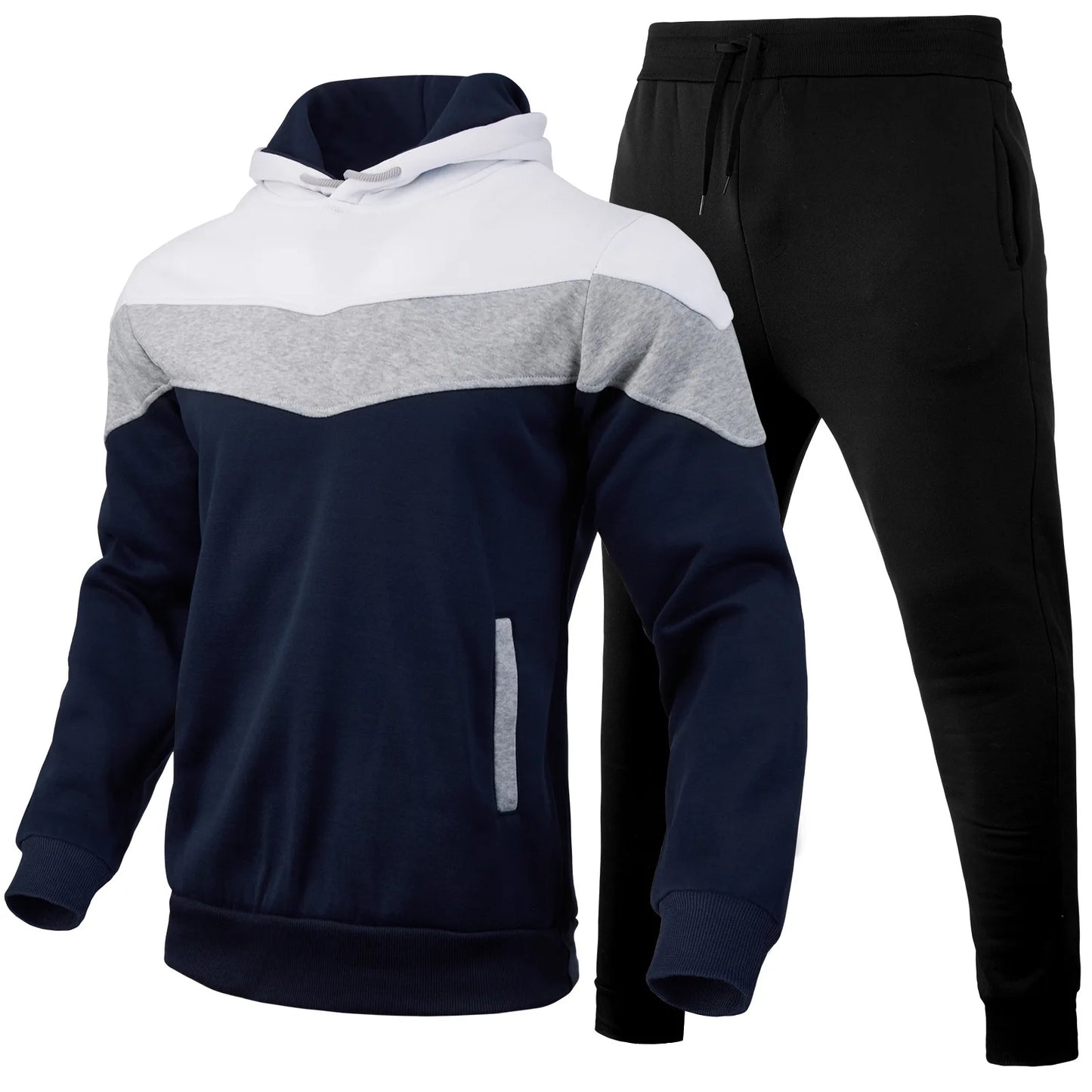 Liu Ming 2025 Custom Logo Autumn Winter Men Sportswear Hoodie Pants Tracksuit Brand Clothing Sweat Suit