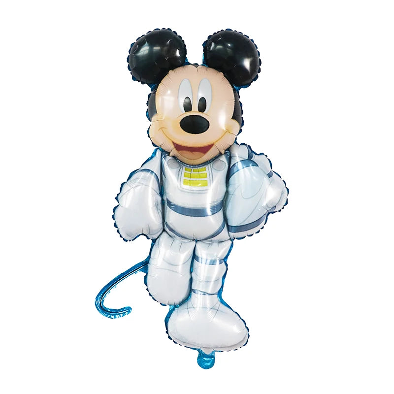 110cm Large Mickey Minnie Mouse Foil Balloons Cartoon Birthday Party Decorations Kids Baby Shower Party Baloon Toys