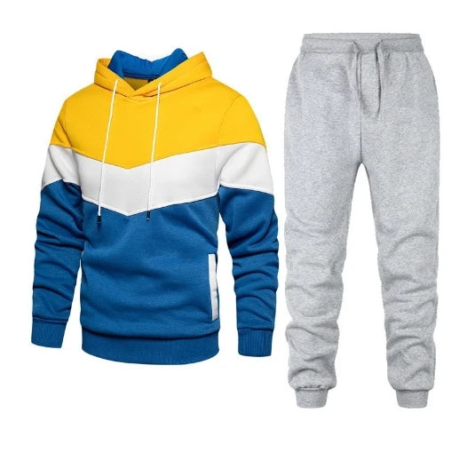 Liu Ming 2025 Custom Logo Autumn Winter Men Sportswear Hoodie Pants Tracksuit Brand Clothing Sweat Suit