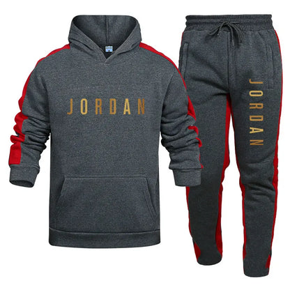 Autumn Men's Track Suit, Chinese Sportswear, Custom Logo, Fashionable Three-bar Design, Men's Fitness Sportswear