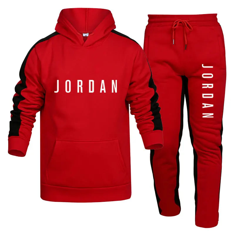 Autumn Men's Track Suit, Chinese Sportswear, Custom Logo, Fashionable Three-bar Design, Men's Fitness Sportswear