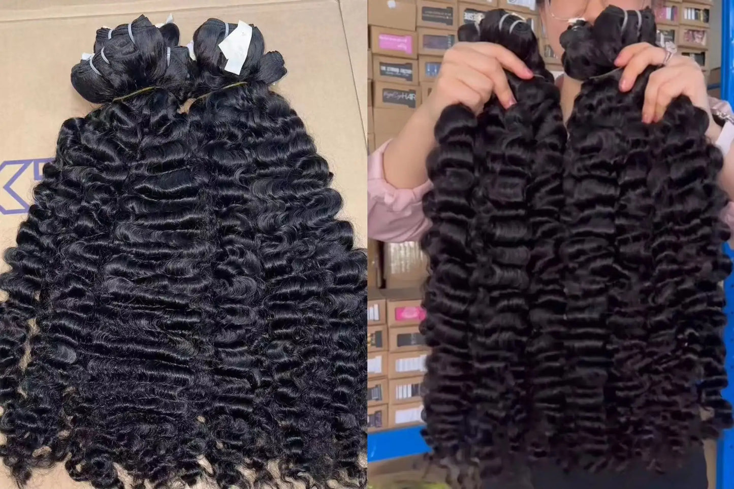 Raw Indian Hair Directly From India Natural Wave Hair Extensions No Chemical Virgin Human Hair Unprocessed Bundles