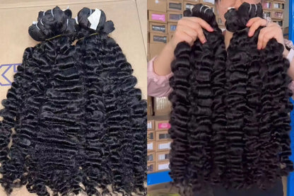 Raw Indian Hair Directly From India Natural Wave Hair Extensions No Chemical Virgin Human Hair Unprocessed Bundles