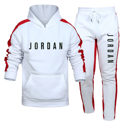 Autumn Men's Track Suit, Chinese Sportswear, Custom Logo, Fashionable Three-bar Design, Men's Fitness Sportswear