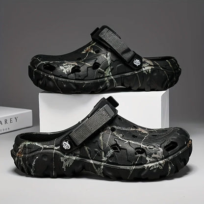 Men's Breathable EVA Clogs Non-slip Wear-resistant for Indoor Outdoor Garden Beach Shoes Unisex Slip-on Sandals