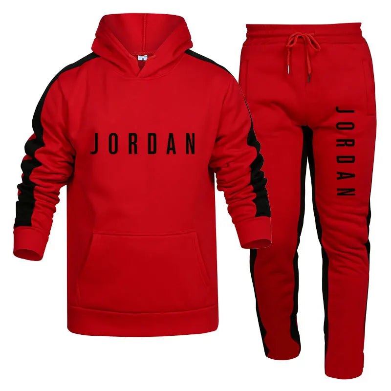 Autumn Men's Track Suit, Chinese Sportswear, Custom Logo, Fashionable Three-bar Design, Men's Fitness Sportswear