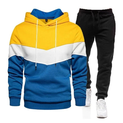 Liu Ming 2025 Custom Logo Autumn Winter Men Sportswear Hoodie Pants Tracksuit Brand Clothing Sweat Suit
