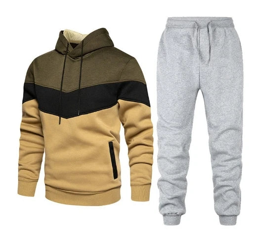 Liu Ming 2025 Custom Logo Autumn Winter Men Sportswear Hoodie Pants Tracksuit Brand Clothing Sweat Suit