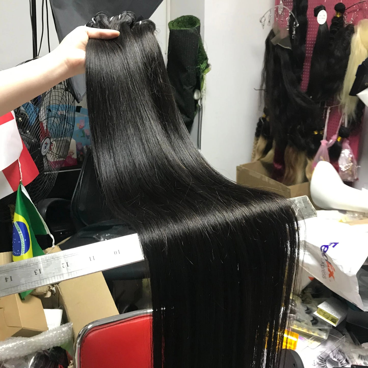Unprocessed Raw Burmese Curly Wavy Hair Bundle Human Hair Vendor Ready to Ship