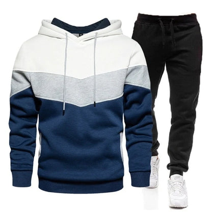 Liu Ming 2025 Custom Logo Autumn Winter Men Sportswear Hoodie Pants Tracksuit Brand Clothing Sweat Suit