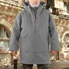 New Medieval Viking Costume Casual New Mid-length Casual Jacket Hoodies Top Adult Men Coat Cosplay