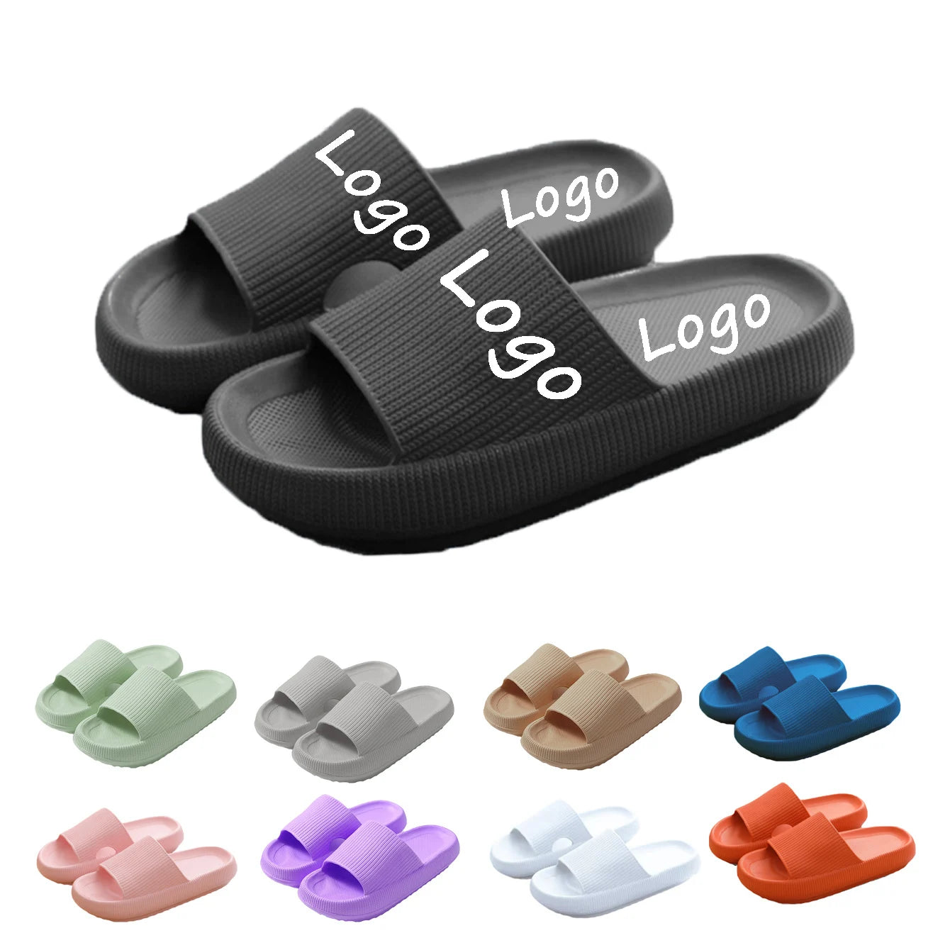 Bosirui Lady Sandals Super Soft Non-sliper Cloud WaterProof Women Slide Slippers Slides slippers Womens slippers Womens Sandals