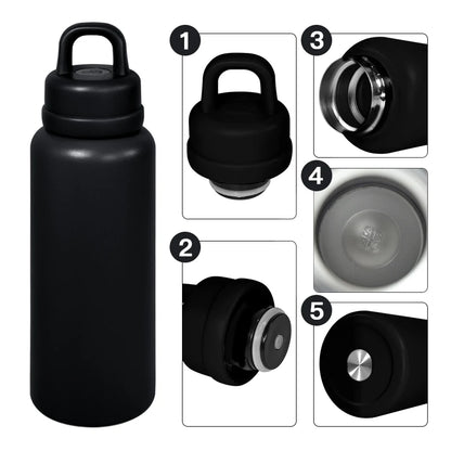 US Warehouse 26oz Leak-Proof Stainless Steel Tumbler One-Touch Opening for Business Outdoor Camping Children Back School Hot