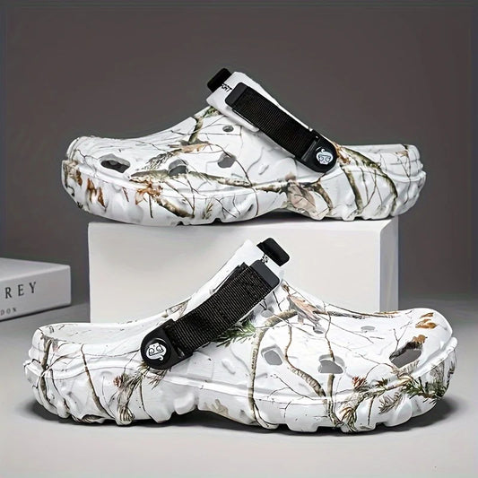 Men's Breathable EVA Clogs Non-slip Wear-resistant for Indoor Outdoor Garden Beach Shoes Unisex Slip-on Sandals