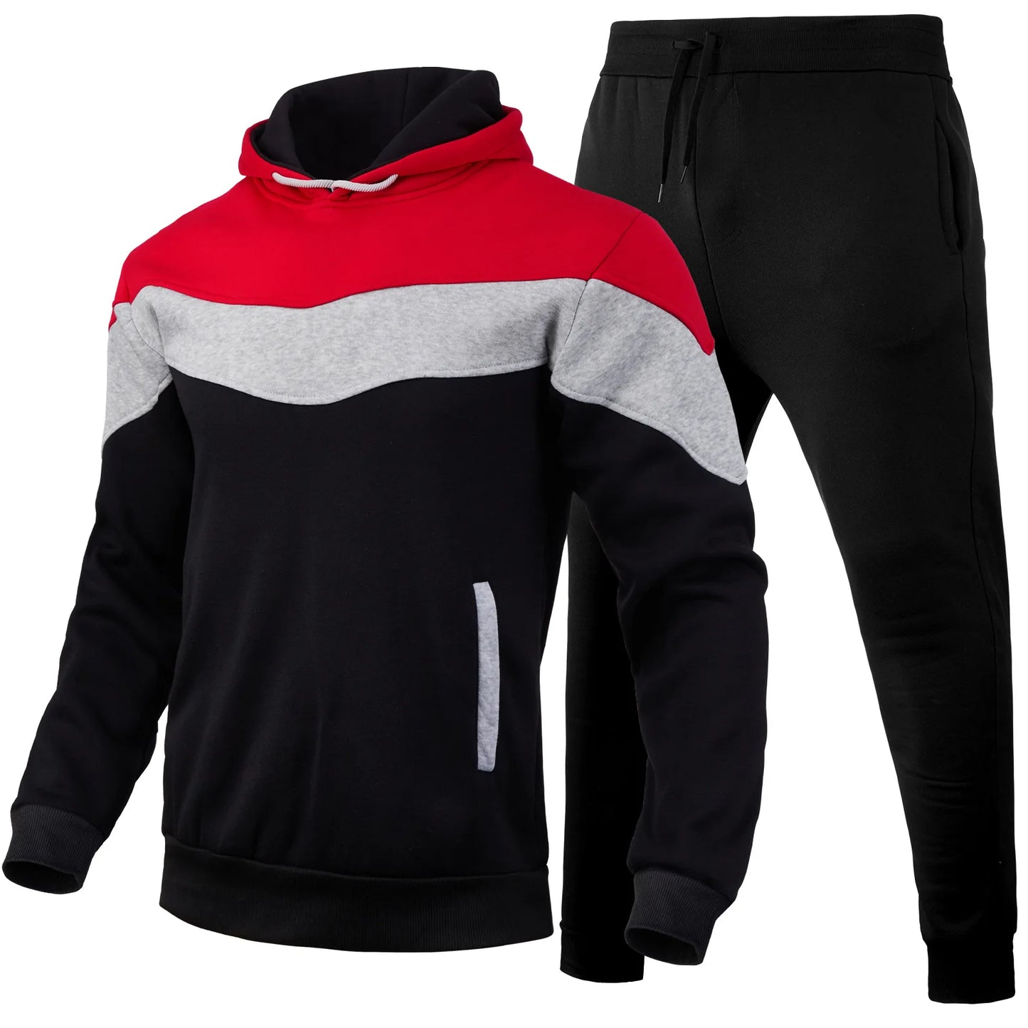 Liu Ming 2025 Custom Logo Autumn Winter Men Sportswear Hoodie Pants Tracksuit Brand Clothing Sweat Suit