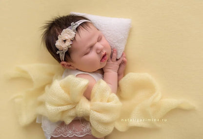 Newborn Photography Props Accessories for Baby Boy Girl Pose Butterfly Belt Photo Birthday Gift First Picture Shoot Decoration