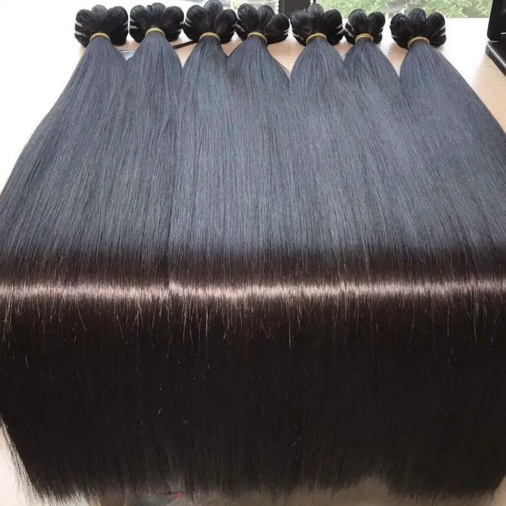 Wholesale Raw Vietnamese Human Hair Extension Raw Virgin Hair Burmese Curl