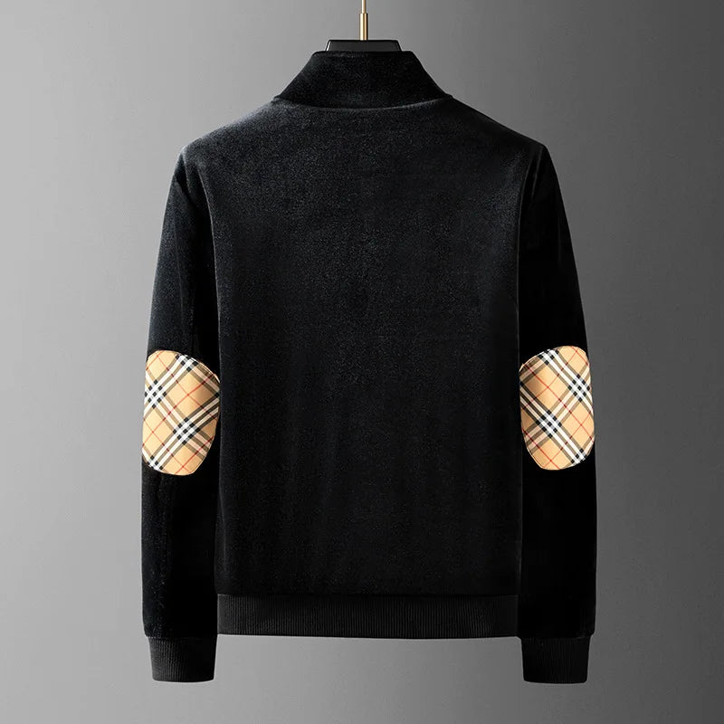 Thickened Jacket Printed Thick Velvet Winter Clothes for Men Coat Winter Jacket Men