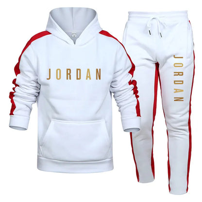 Autumn Men's Track Suit, Chinese Sportswear, Custom Logo, Fashionable Three-bar Design, Men's Fitness Sportswear