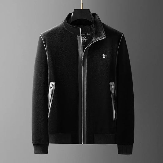 Printed Thick Velvet Winter Clothes for Men Coat Winter Jacket Men