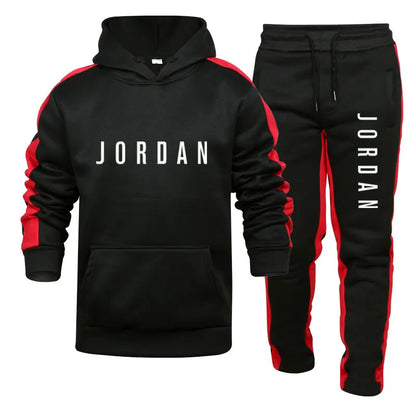 Autumn Men's Track Suit, Chinese Sportswear, Custom Logo, Fashionable Three-bar Design, Men's Fitness Sportswear
