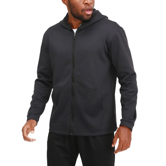 Men's Hoodies With Full Zipper Loose Casual Fitness Sports Men Coat