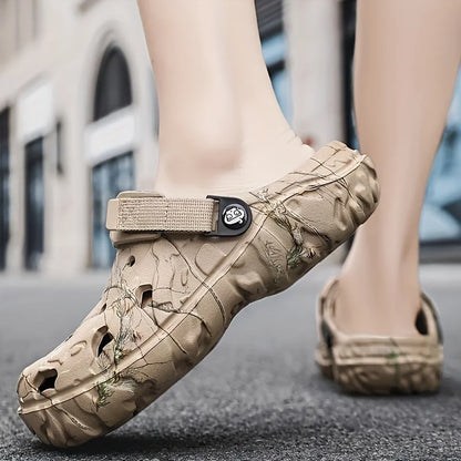 Men's Breathable EVA Clogs Non-slip Wear-resistant for Indoor Outdoor Garden Beach Shoes Unisex Slip-on Sandals