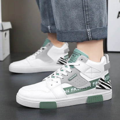 Men Casual Shoes Classic New Fashion Flat Breathable Sneakers Light Shoes Male Tennis Sneaker White Business Travel Footwear